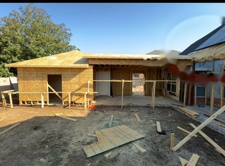 Home Addition Framing